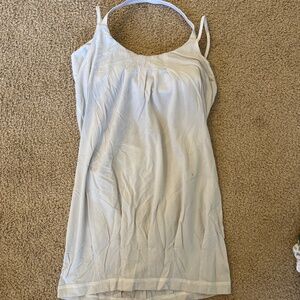 White Lululemon top